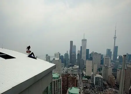 在楼顶俯瞰世界是个什么样