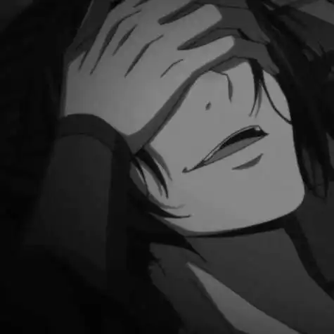 动漫帅气黑色男生头像