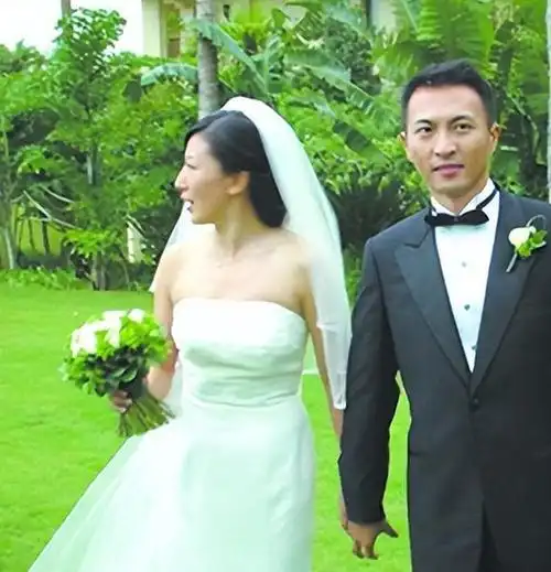 杨扬最终选择结婚的是一位美籍华人,比她大5岁,名叫张震.