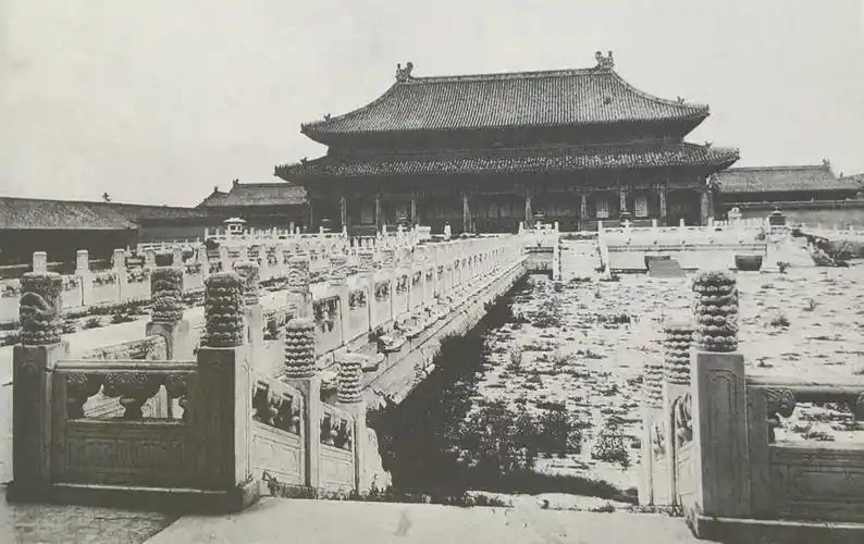 100年前紫禁城六大宝座,它们是紫禁城的核心