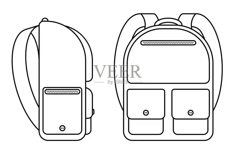 侧面和正面视图.9月1日,新学年开始.