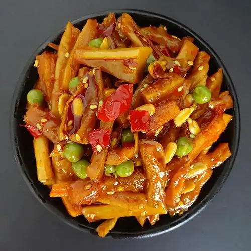 学会做这道小咸菜营养好吃又能解馋孩子能比平时多吃一碗饭