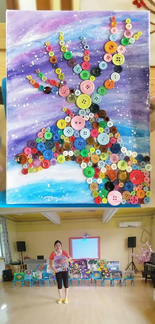 教师技能技巧考核"环保有招,创意无限"——废物利用创意画