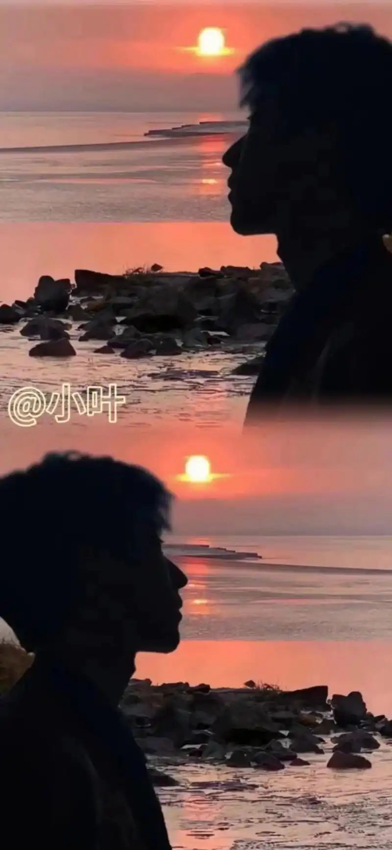 小凯得绝美壁纸!#一起看海 #海边日落晚霞 #王俊凯 # - 抖音