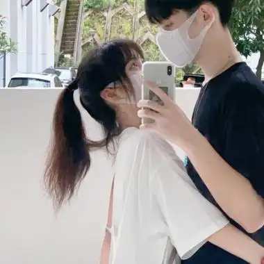 2021最火情侣头像双人明显真人图片