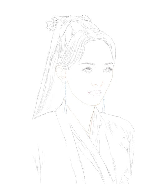 板绘三生三世十里桃花白浅