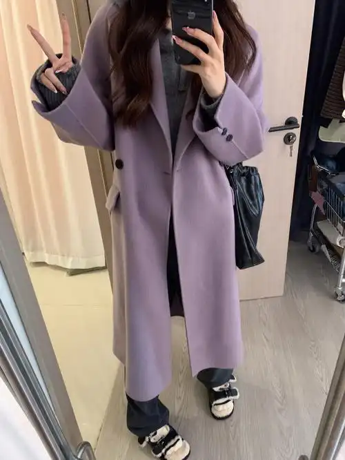 灰紫色也太好看了吧