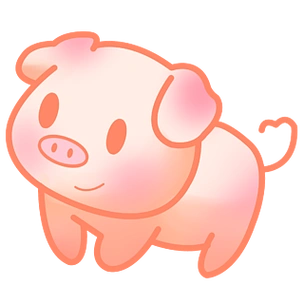 可爱的卡通猪2019金新的海报2019猪年新的一年手抄报粉红色可爱的卡通