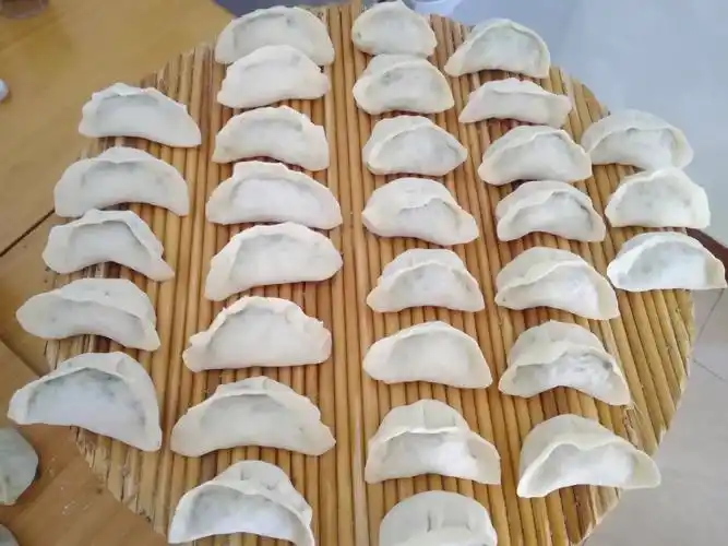 学习包饺子