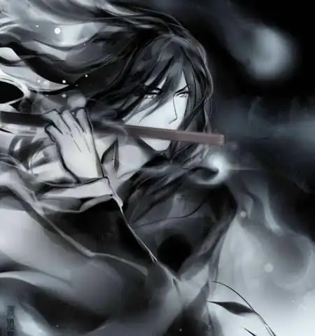 黑暗系古风动漫头像男