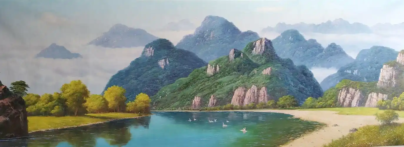 油画作品如何带给人赏心悦目的感觉