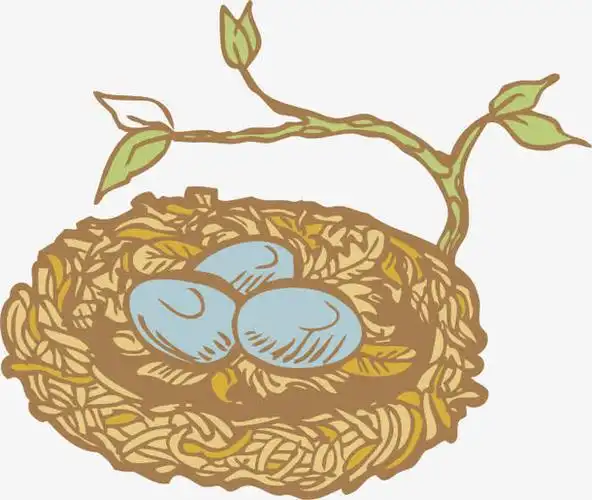 手绘/卡通 卡通元素 > 鸟窝 收藏 [声明] 觅元素所有素材为用户免费