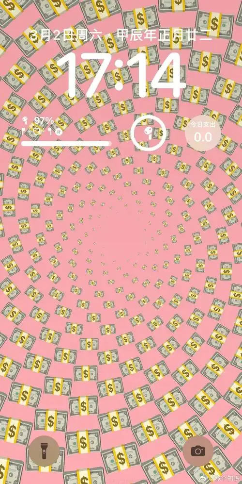 自制iphone锁屏壁纸##科普一下##微博公开课