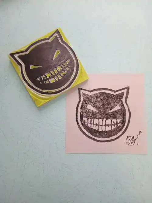 小鬼王琳凯恶魔标志印章