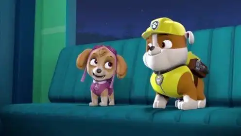 汪汪队立大功第二季:咕咕鸡是怎么被推下山崖的呢