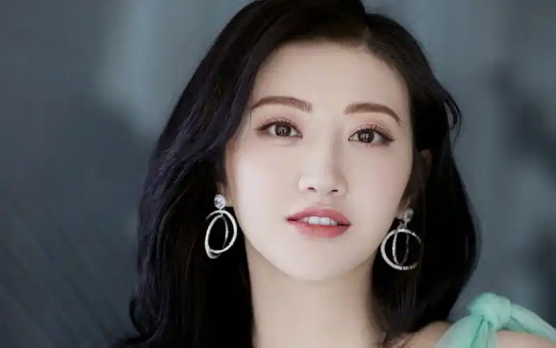 景甜清新性感写真桌面壁纸