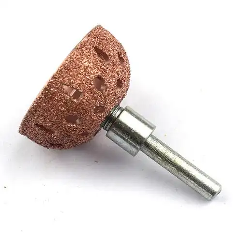 轮胎打磨头 钨钢打磨轮 轮胎补胎打磨机头 55mm大号硬质合金磨头