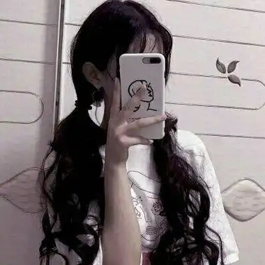 手机挡脸头像小仙女头像清风与鹿z