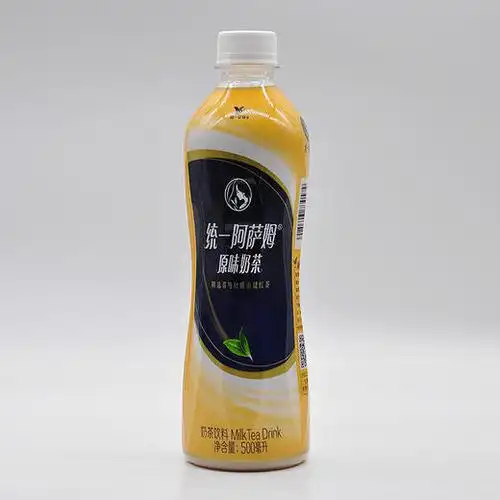 阿萨姆奶茶 450-500ml/瓶 原味 芝士味 煎茶奶绿 - 新华优品生活