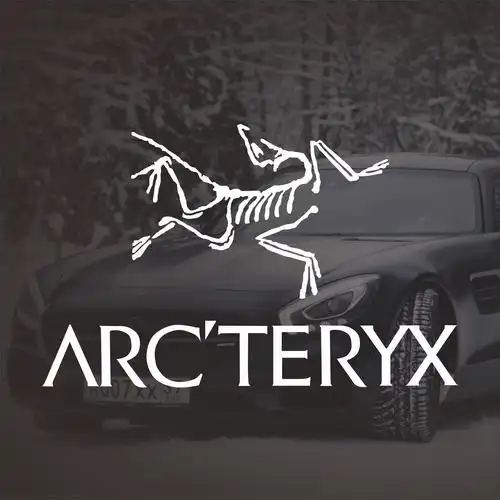 arcteryx始祖鸟车贴户外防水个性雕刻镂空汽车车身后挡风玻璃贴纸