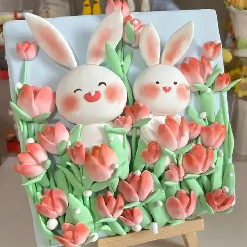 粘土手工画大集合!喜欢收藏一起做吧#超轻粘土