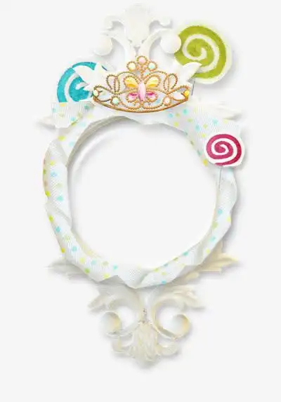 皇冠装饰相框免抠素材免费下载_觅元素51yuansu.com