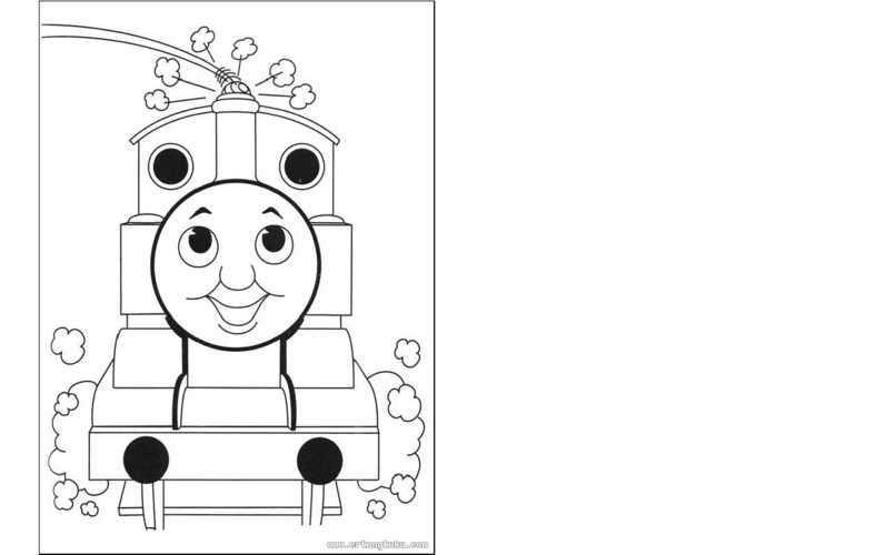 托马斯填色画 a4纸