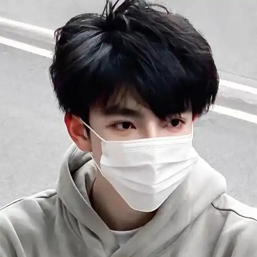 假头男短发韩版帅气学生日常短直发假头套自然少年感发型全头套式花乐