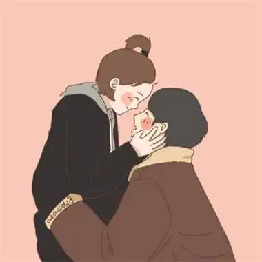 超甜的简约手绘情侣头像简单可爱2022抖音最火情侣头像合集