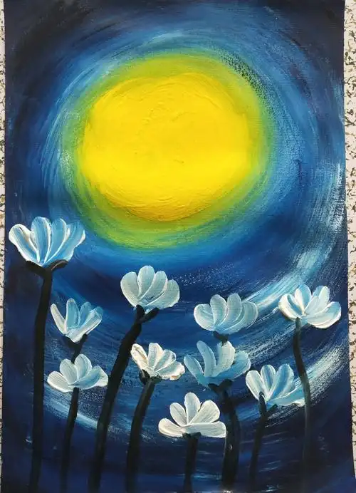 水粉班《夜色》