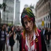 恐怖真人带血的头像_微信头像图片大全