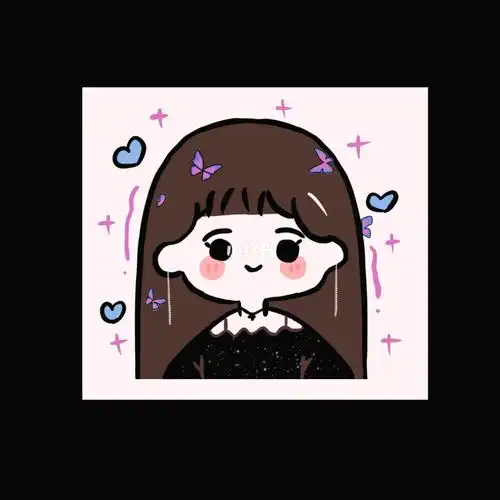 手绘q版头像the9之雪雪子孔雪儿