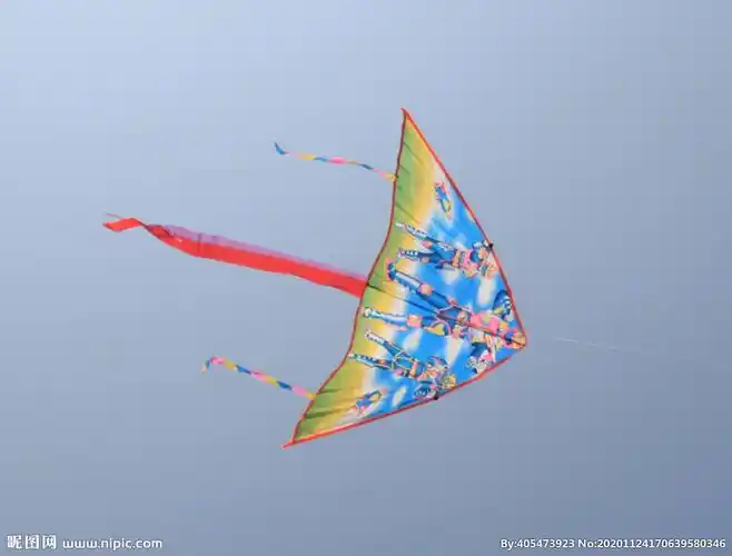 彩色风筝图片