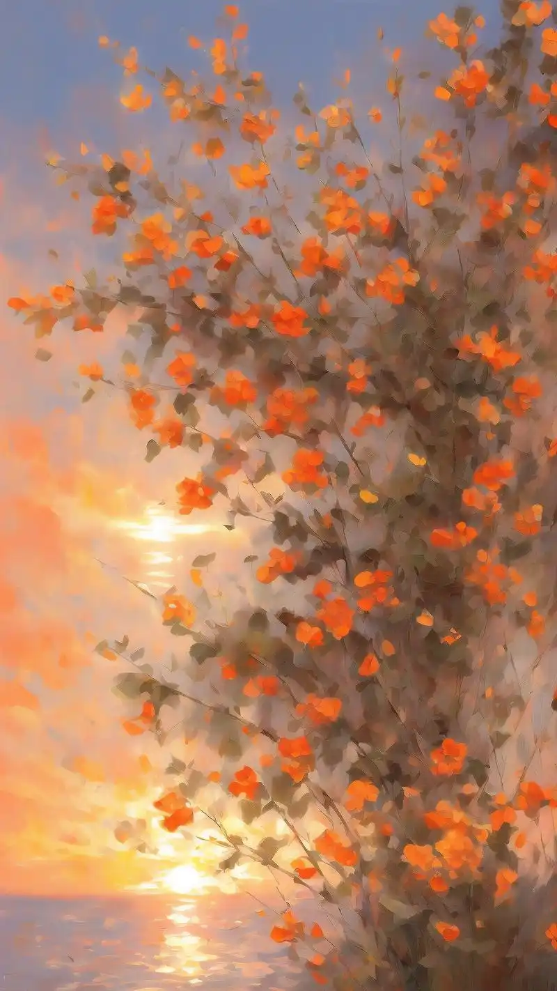 超浪漫唯美晚霞壁纸,好看哭了95