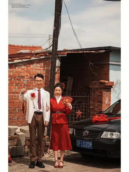 90年代婚纱照