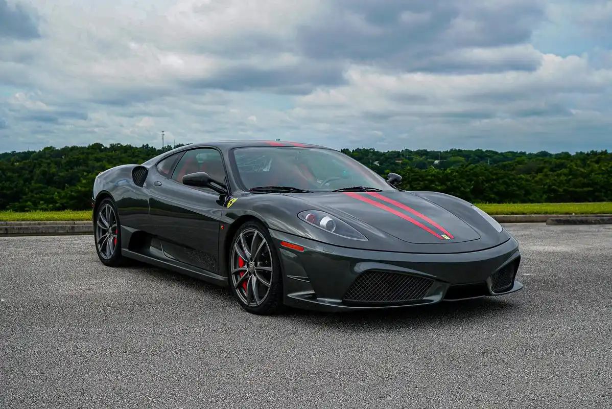 由车王舒马赫揭幕的法拉利f430 scuderia!