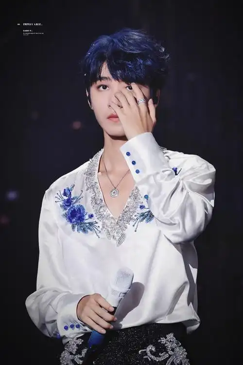 王俊凯领口开最大##tfboys十年之约演唱会