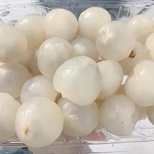 剥了皮的荔枝,像什么?