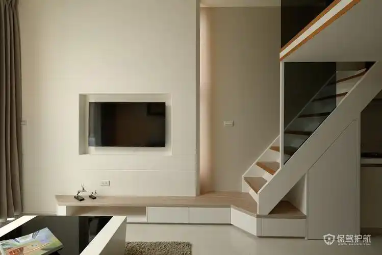 客厅带楼梯口怎么设计?楼梯设计注意事项