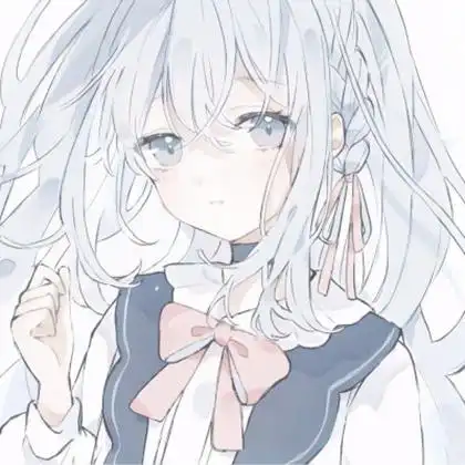 淡雅插画女生头像 高清好看清新插画风格的女生头像图片_女生动漫头像