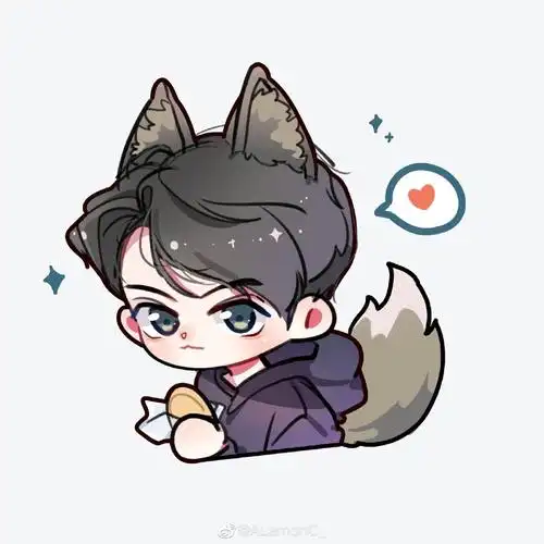 搬运wb q版粥粥吃饼