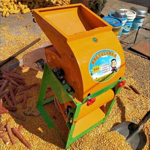 玉米脱粒机小型家用立式电动220v全自动打苞谷棒子刨粒剥玉米机器