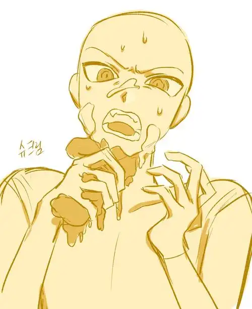 绘画参考单人姿势参考线稿