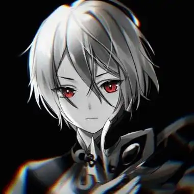 黑白帅气撩人高冷动漫男头像卡通头像图片回车桌面