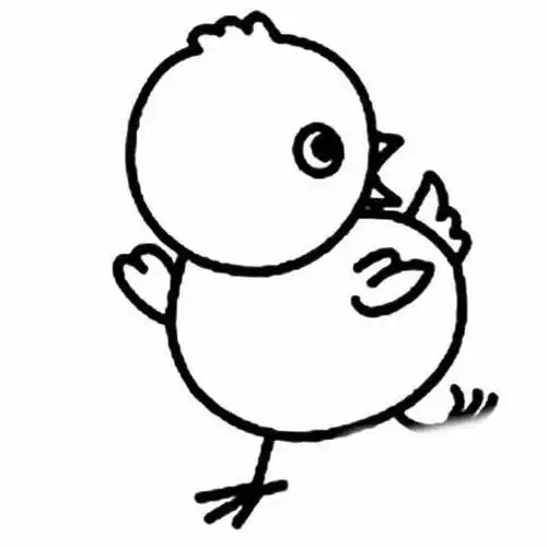 幼儿园简笔画动物 幼儿园小动物简笔画