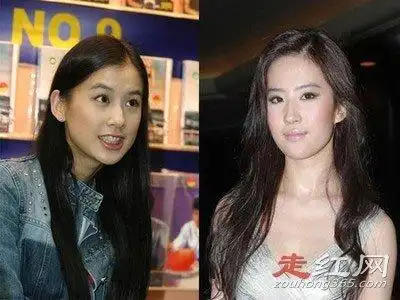 黄圣依和刘亦菲为什么这么像合照长得很像