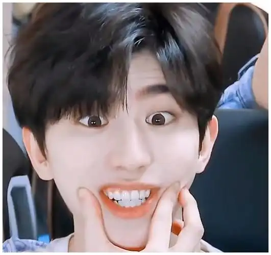 爱豆做鬼脸的样子蔡徐坤可爱鹿晗搞笑欣欣子和肖战太拼了