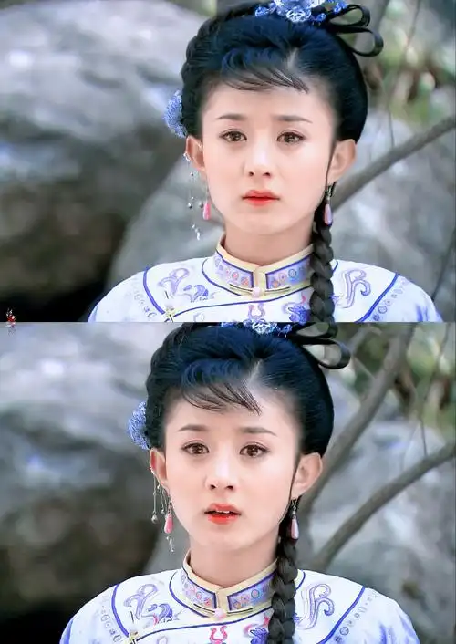 【晴儿×修图9p】    美丽晴儿  @赵丽颖    #乔木扶疏十八年,河＃