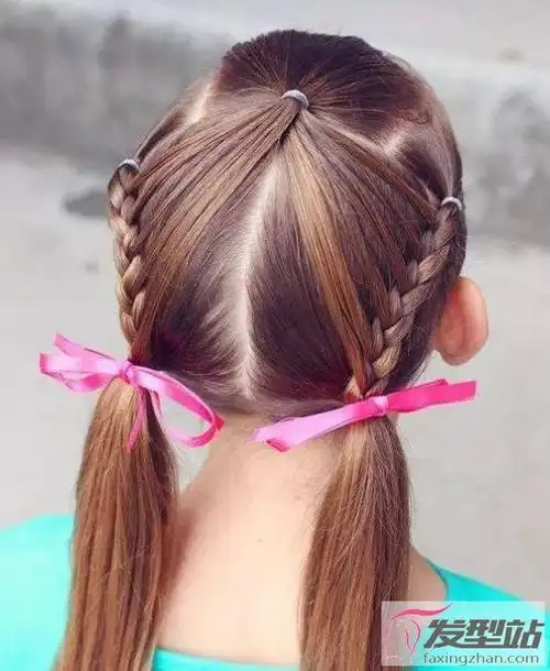 小女孩各种好看的扎发推荐 扎起头发美成小小女神_发型站_最新流行