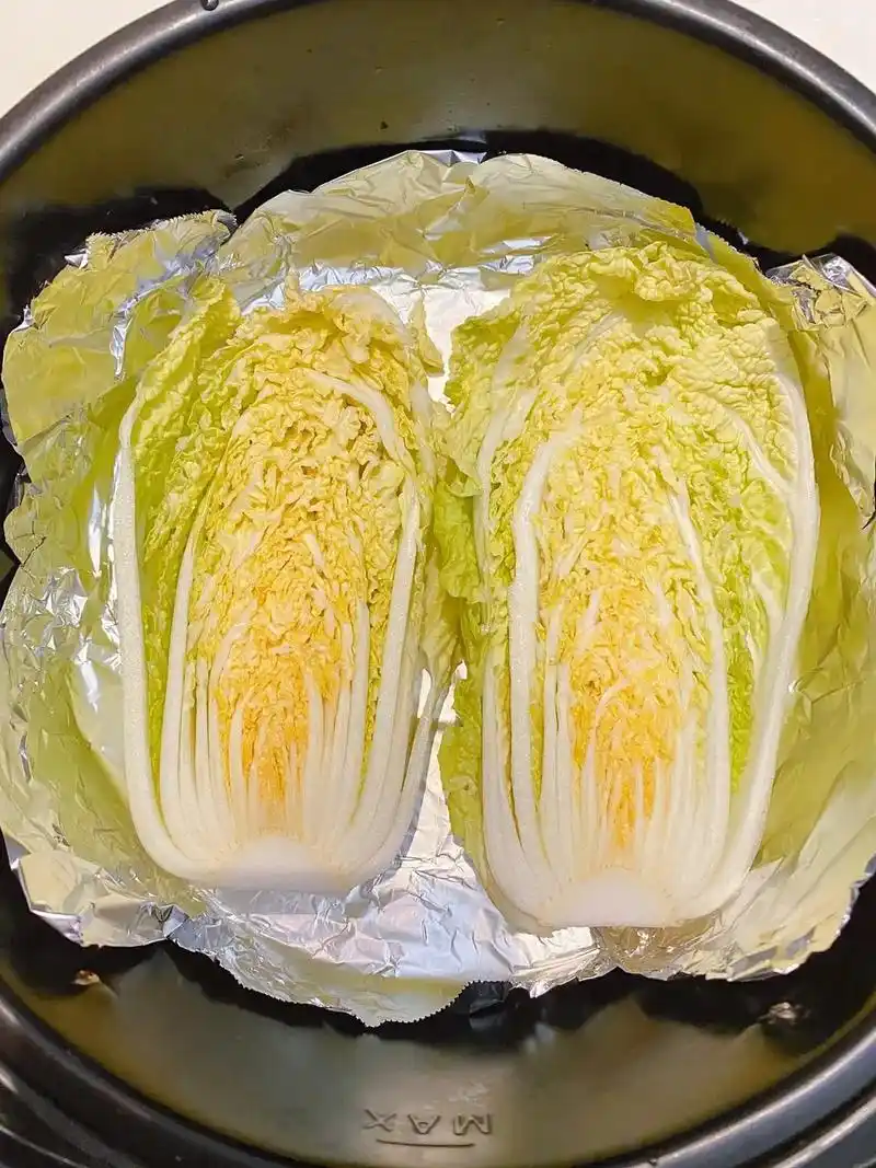 空气炸锅烤娃娃菜这不就是低脂版的烧烤嘛